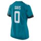 Women's Jacksonville Jaguars Gabe Davis Nike Teal Team Game Player Jersey