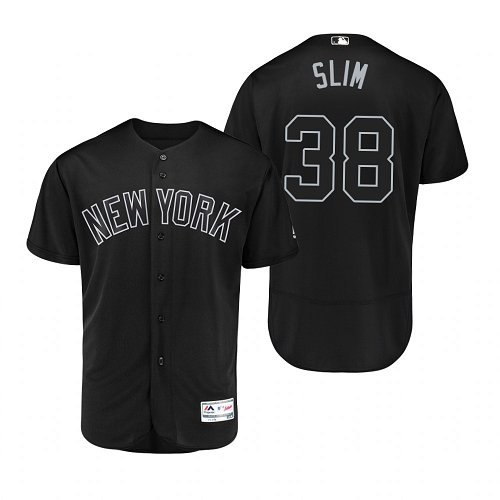 New York Yankees Cameron Maybin Slim Black 2019 Players Weekend MLB Jersey