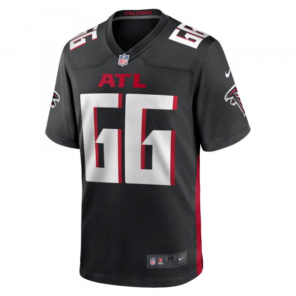 Men's Atlanta Falcons John Leglue Nike  Black Team Game Jersey