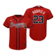 Youth Atlanta Braves #23 Michael Harris II Red Alternate MLB Jersey