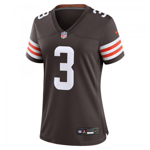 Women's Cleveland Browns Jerry Jeudy Nike  Brown  Game Jersey