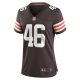 Women's Cleveland Browns Don Fleming Nike Brown Retired Player Jersey