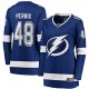 Women's Tampa Bay Lightning Nick Perbix Fanatics Blue Home Breakaway Player Jersey