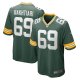 Men's Green Bay Packers David Bakhtiari Nike Green Game Team Jersey