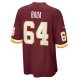 Men's Nike David Bada Washington Football Team Burgundy Game Player Jersey