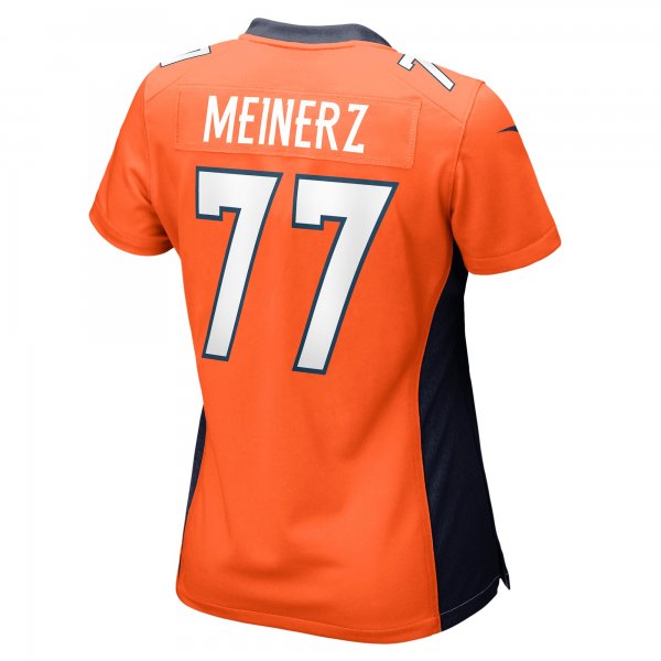 Women's Denver Broncos Quinn Meinerz Nike Orange Nike Game Jersey