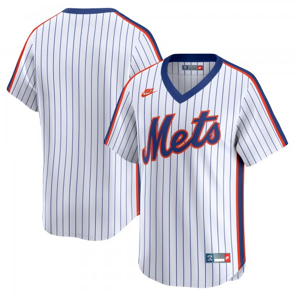 Men's New York Mets Nike White Cooperstown Collection Limited Jersey