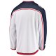 Men's Columbus Blue Jackets Fanatics White Breakaway Away Jersey