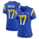 Women's Los Angeles Rams Puka Nacua Nike Royal Home Game Jersey