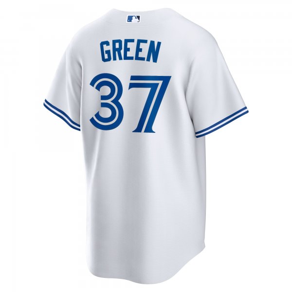 Men's Toronto Blue Jays Chad Green Nike White Home Replica Player Jersey