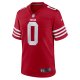 Men's San Francisco 49ers Samuel Womack III Nike  Scarlet  Game Jersey