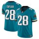 Men's Jacksonville Jaguars #28 Fred Taylor Nike Teal Prowler Throwback Vapor F.U.S.E. Retired Jersey