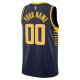 Men's Indiana Pacers Nike Navy 2021/22 Diamond Swingman Custom Jersey - Icon Edition