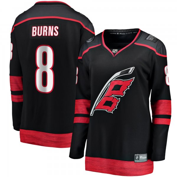 Women's Carolina Hurricanes Fanatics Black Home Breakaway Player Jersey