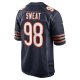 Men's Chicago Bears Montez Sweat Nike  Navy  Game Jersey