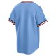 Men's Minnesota Twins Nike Light Blue Road Cooperstown Collection Team Jersey