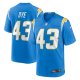 Men's Los Angeles Chargers Troy Dye Nike  Powder Blue  Game Jersey