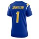 Women's Los Angeles Chargers Quentin Johnston Nike Royal Alternate Game Jersey