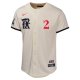 Youth Texas Rangers Marcus Semien Nike Natural City Connect Limited Player Jersey