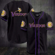 Minnesota Vikings NFL 3D Digital Printed Fashion Baseball Legend Jersey