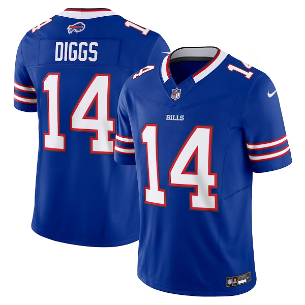 Men's Buffalo Bills #14 Stefon Diggs Nike Royal Vapor F.U.S.E. Limited Jersey