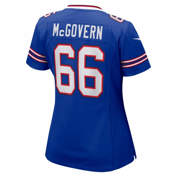 Women's Buffalo Bills Connor McGovern Nike Royal Game Player Jersey