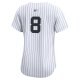 Women's New York Yankees Yogi Berra Nike White Home Limited Player Jersey