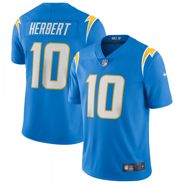 Men's Los Angeles Chargers Justin Herbert Nike Powder Blue Vapor Limited Jersey