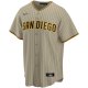 Men's San Diego Padres Manny Machado Nike Tan Alternate Replica Player Jersey