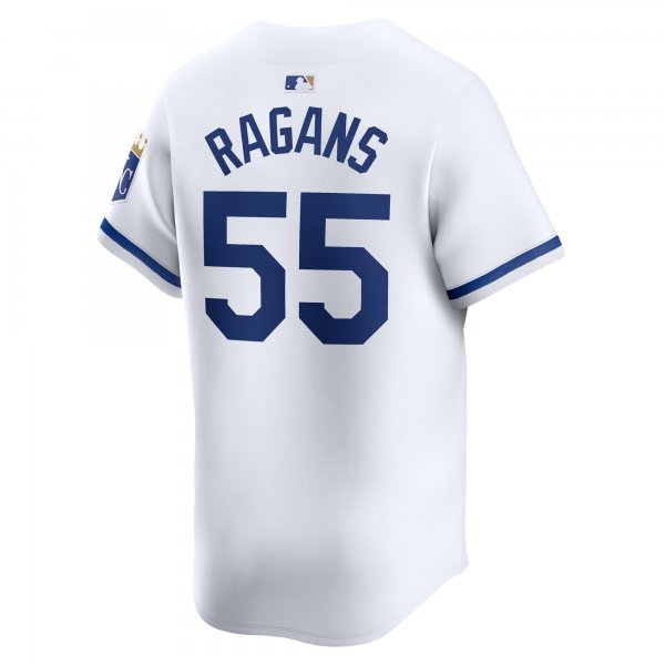 Men's Kansas City Royals Cole Ragans Nike White Home Limited Player Jersey