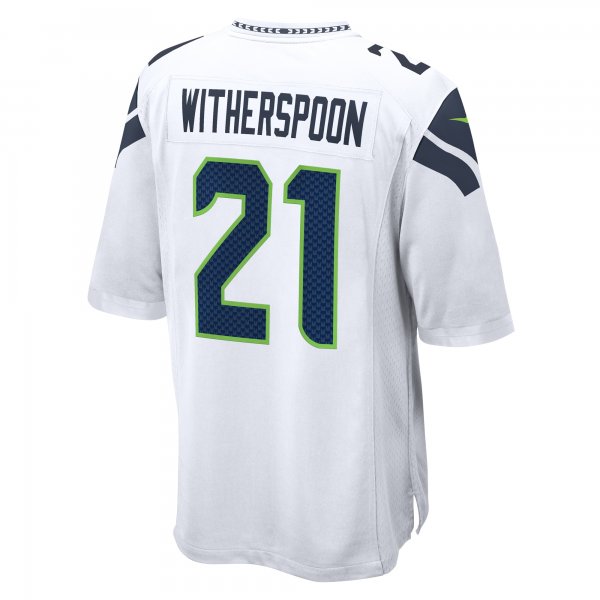 Men's Seattle Seahawks Devon Witherspoon Nike White Away Game Jersey