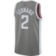 Men's LA Clippers Kawhi Leonard Nike Gray 2020/21 Swingman Player Jersey - Earned Edition