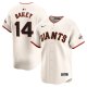 Men's San Francisco Giants #14 Patrick Bailey Nike Cream Home Limited Player Jersey