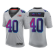 Von Miller Los Angeles Rams Super Bowl LVI Gray #40 Limited Jersey