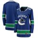 Women's Vancouver Canucks Fanatics Blue Breakaway Home Jersey