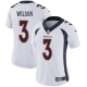 Women's Denver Broncos #3 Russell Wilson White Vapor Untouchable Limited Stitched Jersey