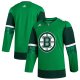 Men's Boston Bruins  adidas Kelly Green 2023 St. Patrick's Day Primegreen Jersey