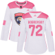 Florida Panthers #72 Sergei Bobrovsky White/Pink Fashion Women's Stitched NHL Jersey