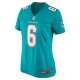 Women's Miami Dolphins Skylar Thompson Nike  Aqua Team Game Jersey