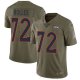 Nike Denver Broncos #72 Garett Bolles Olive Men's Stitched NFL Limited 2017 Salute to Service Jersey