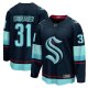 Men's Seattle Kraken Philipp Grubauer Fanatics Deep Sea Blue Home Premier Breakaway Player Jersey