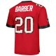 Men's Tampa Bay Buccaneers Ronde Barber Mitchell & Ness Red Legacy Replica Jersey