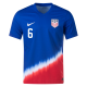 Nike United States Match Yunus Musah Away Jersey 24/25 (Old Royal/Sport Red/White)