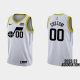 Men's Utah Jazz #00 Custom 2022-23 Association Edition White NBA Jersey