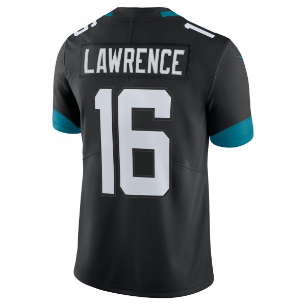 Men's Jacksonville Jaguars Trevor Lawrence Nike Black Alternate Vapor Limited Jersey