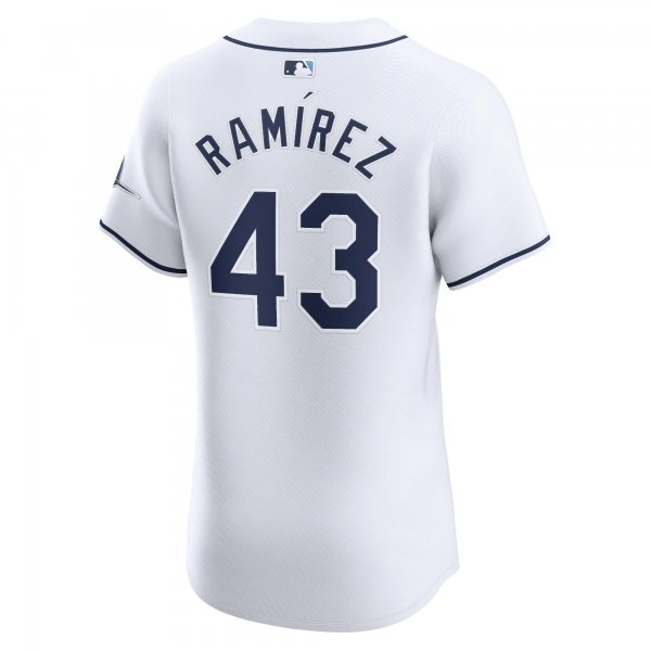 Men's Tampa Bay Rays Harold Ramirez Nike White Home Elite Player Jersey