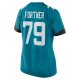 Women's Jacksonville Jaguars Luke Fortner Nike Teal Game Jersey