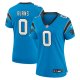 Women's Carolina Panthers Brian Burns Nike Blue Alternate Game Jersey