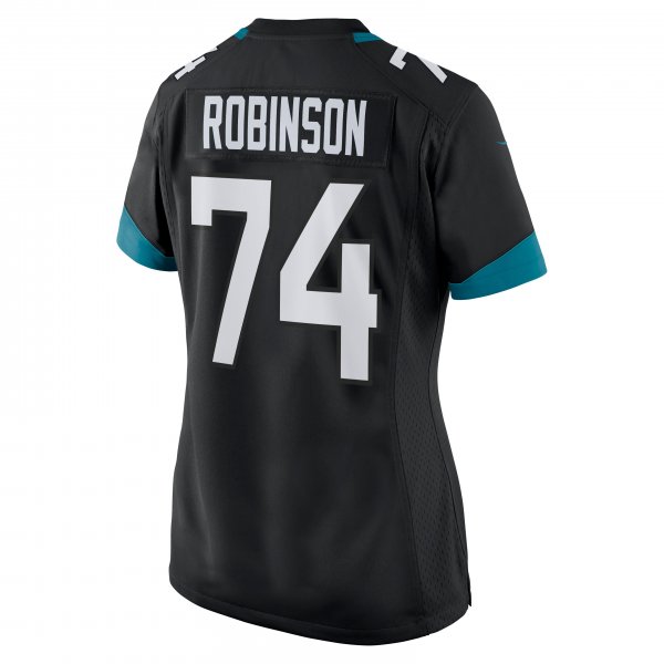 Women's Jacksonville Jaguars Cam Robinson Nike Black Game Jersey