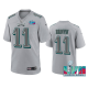 Men's Philadelphia Eagles A.J. Brown Gray Super Bowl LVII Atmosphere Jersey